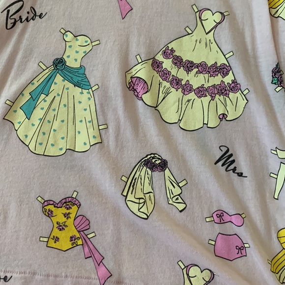 Wildfox bride play dress up tee NWT WOMENS - Picture 6 of 8